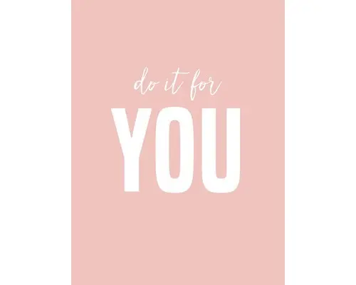Kunstdruck Do it for You 70x100 cm