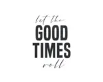 Hornbach Kunstdruck Good times 70x100 cm