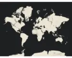 Hornbach Kunstdruck Dark Map 60x80 cm