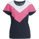 Ernsting's family Damen T-Shirt mit Colourblocking - bis 01.05.2024