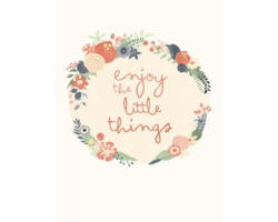 Kunstdruck Enjoy Little Things 24x30 cm