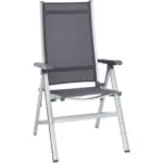 XXXLutz Lauterach - Ihr Möbelhaus bei Bregenz Gartenklappsessel in Metall, Textil Anthrazit, Silberfarben