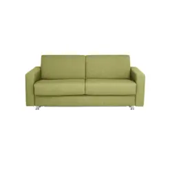 Schlafsofa in Flachgewebe Grün