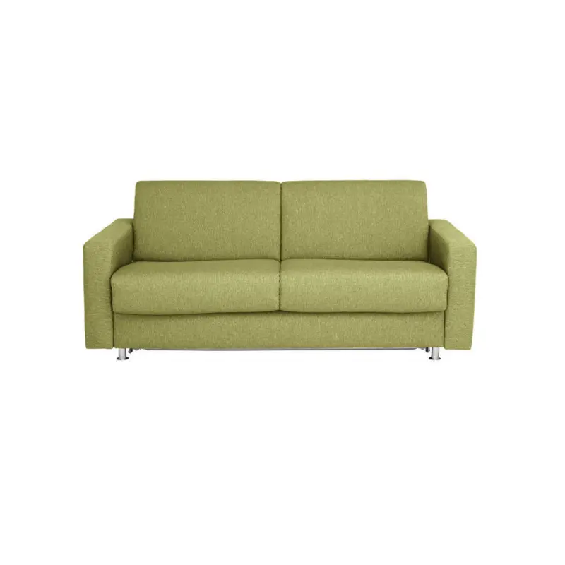 Schlafsofa in Flachgewebe Grün