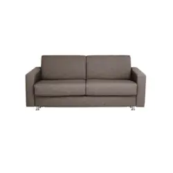 Schlafsofa in Flachgewebe Grau