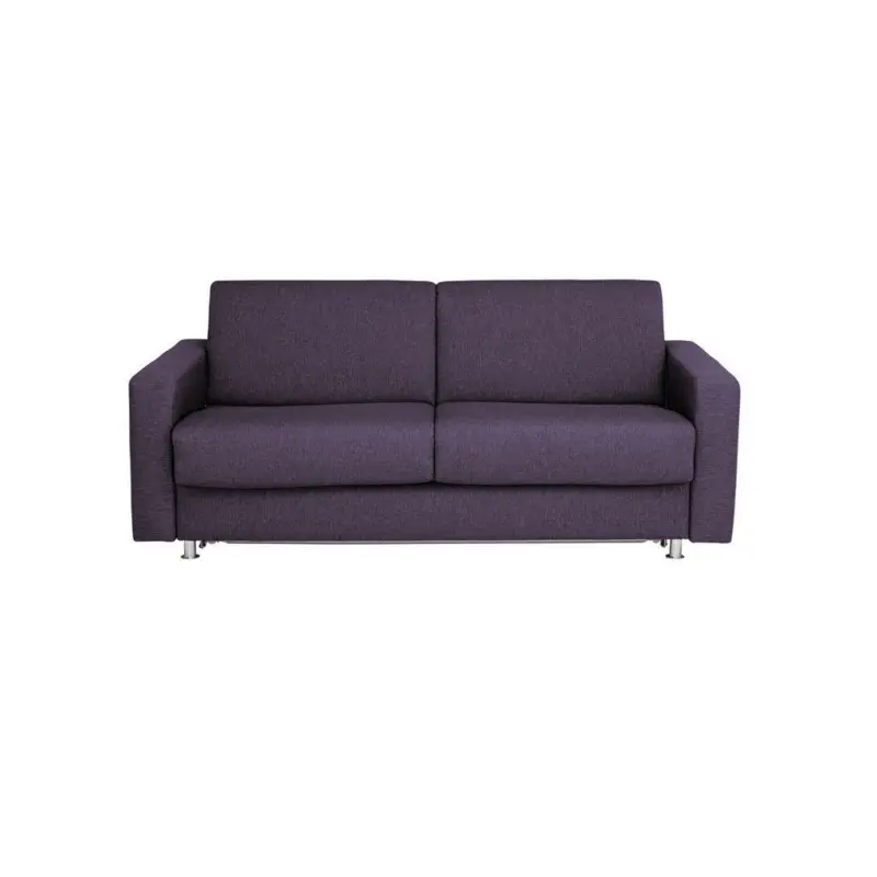 Schlafsofa in Flachgewebe Violett
