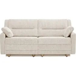 Schlafsofa in Chenille Naturfarben