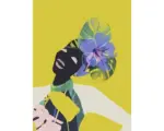 Hornbach Kunstdruck African Woman 30x40 cm