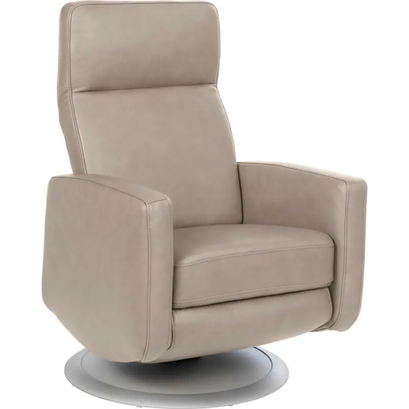 Relaxsessel in Leder Grau