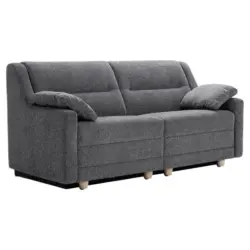 Schlafsofa in Chenille Dunkelgrau