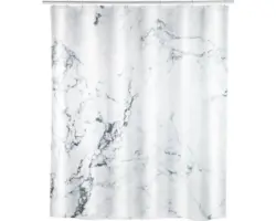 Duschvorhang Wenko 180x200 cm Onyx grau