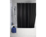 Hornbach Duschvorhang Wenko180x200 cm schwarz antischimmel