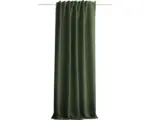 Hornbach Vorhang mit Universalband Akustik olive 135x245 cm