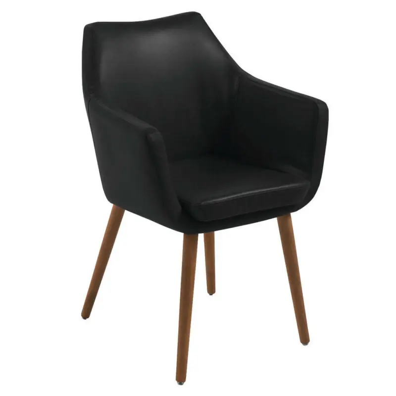 Armlehnstuhl in Lederlook