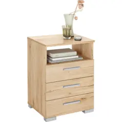 Nachtkästchen in Eichefarben