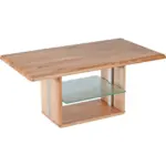 XXXLutz Lauterach - Ihr Möbelhaus bei Bregenz Couchtisch in Holz, Glas 110/65/50-69 cm