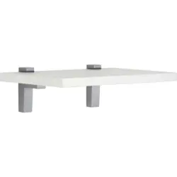 Wandboard in 60/2,2/25 cm Weiß