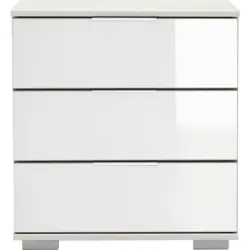 Nachtkästchen in Weiß