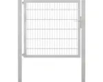 Hornbach Stabgitter-Einzeltor ALBERTS Flexo Plus 8/6/8 125 x 120 cm inkl. Pfosten 8 x 8 cm feuerverzinkt