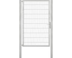 Stabgitter-Einzeltor ALBERTS Flexo Plus 8/6/8 125 x 200 cm inkl. Pfosten 8 x 8 cm feuerverzinkt