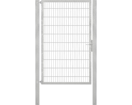 Stabgitter-Einzeltor ALBERTS Flexo Plus 8/6/8 125 x 200 cm inkl. Pfosten 8 x 8 cm feuerverzinkt