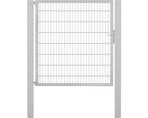 Stabgitter-Einzeltor ALBERTS Flexo Plus 8/6/8 150 x 160 cm inkl. Pfosten 10 x 10 cm feuerverzinkt