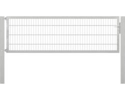 Stabgitter-Einzeltor ALBERTS Flexo Plus 8/6/8 250 x 80 cm inkl. Pfosten 10 x 10 cm feuerverzinkt
