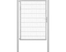 Stabgitter-Einzeltor ALBERTS Flexo Plus 8/6/8 125 x 180 cm inkl. Pfosten 8 x 8 cm feuerverzinkt