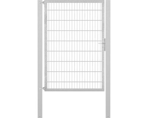 Stabgitter-Einzeltor ALBERTS Flexo Plus 8/6/8 125 x 180 cm inkl. Pfosten 8 x 8 cm feuerverzinkt