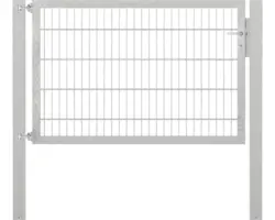 Stabgitter-Einzeltor ALBERTS Flexo Plus 8/6/8 150 x 100 cm inkl. Pfosten 10 x 10 cm feuerverzinkt