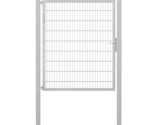 Stabgitter-Einzeltor ALBERTS Flexo Plus 8/6/8 150 x 180 cm inkl. Pfosten 10 x 10 cm feuerverzinkt