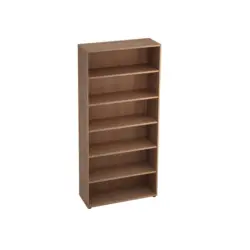 Regal 100/215,6/40 cm Nussbaumfarben