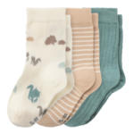Ernsting's family 3 Paar Baby Socken in verschiedenen Dessins - bis 22.04.2024