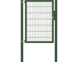 Stabgitter-Einzeltor ALBERTS Flexo Plus 8/6/8 100 x 140 cm inkl. Pfosten 8 x 8 cm grün