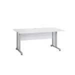 XXXLutz Lauterach - Ihr Möbelhaus bei Bregenz Schreibtisch 160/80/75 cm in Weiß, Alufarben