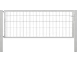 Stabgitter-Einzeltor ALBERTS Flexo Plus 8/6/8 250 x 100 cm inkl. Pfosten 10 x 10 cm feuerverzinkt