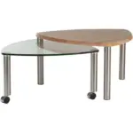 XXXLutz Lauterach - Ihr Möbelhaus bei Bregenz Couchtisch in Holz, Metall, Glas 80/80/45 cm