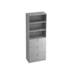 XXXLutz Lauterach - Ihr Möbelhaus bei Bregenz Regalelement 80/215,6/42 cm Grau