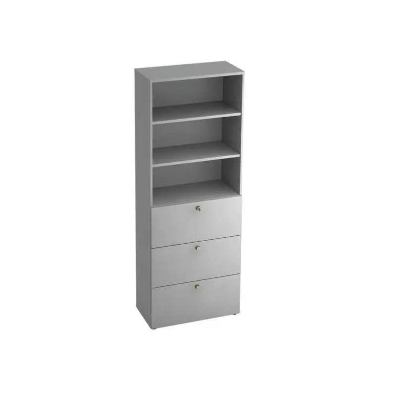 Regalelement 80/215,6/42 cm Grau