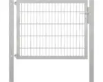 Hornbach Stabgitter-Einzeltor ALBERTS Flexo Plus 8/6/8 125 x 100 cm inkl. Pfosten 8 x 8 cm feuerverzinkt