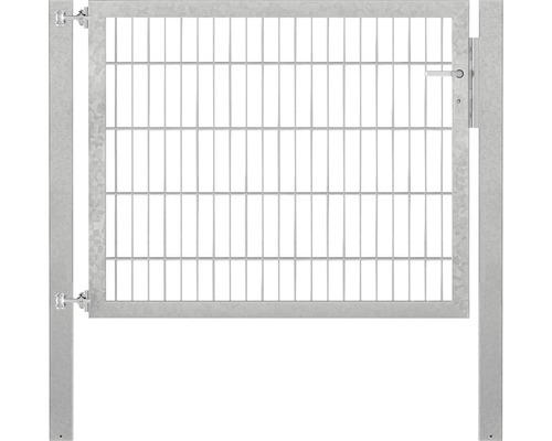 Stabgitter-Einzeltor ALBERTS Flexo Plus 8/6/8 125 x 100 cm inkl. Pfosten 8 x 8 cm feuerverzinkt