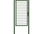 Hornbach Stabgitter-Einzeltor ALBERTS Flexo Plus 8/6/8 100 x 200 cm inkl. Pfosten 8 x 8 cm grün