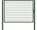 Hornbach Stabgitter-Einzeltor ALBERTS Flexo Plus 8/6/8 250 x 180 cm inkl. Pfosten 10 x 10 cm grün