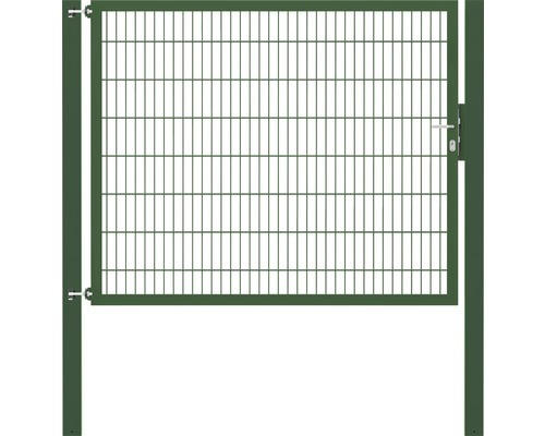 Stabgitter-Einzeltor ALBERTS Flexo Plus 8/6/8 200 x 160 cm inkl. Pfosten 10 x 10 cm grün