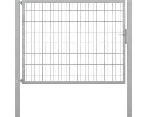 Stabgitter-Einzeltor ALBERTS Flexo Plus 8/6/8 200 x 180 cm inkl. Pfosten 10 x 10 cm feuerverzinkt