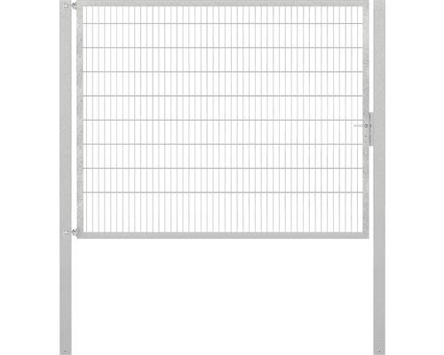 Stabgitter-Einzeltor ALBERTS Flexo Plus 8/6/8 250 x 200 cm inkl. Pfosten 10 x 10 cm feuerverzinkt