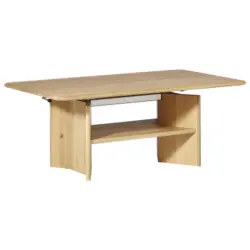 Couchtisch in Holz 120/70/50-69 cm