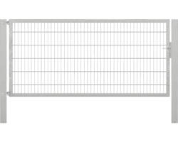 Stabgitter-Einzeltor ALBERTS Flexo Plus 8/6/8 250 x 120 cm inkl. Pfosten 10 x 10 cm feuerverzinkt