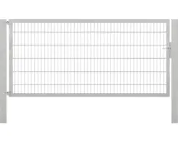 Stabgitter-Einzeltor ALBERTS Flexo Plus 8/6/8 250 x 120 cm inkl. Pfosten 10 x 10 cm feuerverzinkt