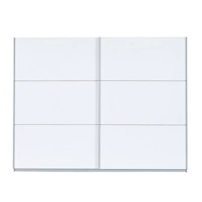 Schwebetürenschrank in Weiß